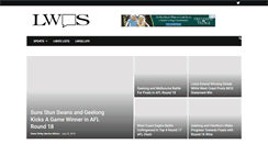 Desktop Screenshot of lastwordonsports.com