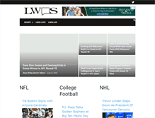 Tablet Screenshot of lastwordonsports.com